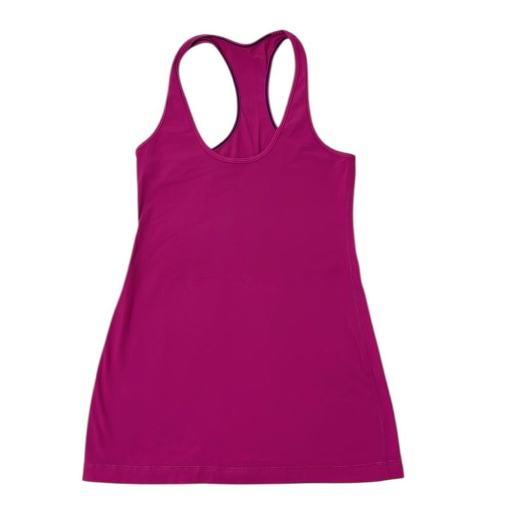 Lululemon Cool‎ Racerback (First Release) light luon tank top. Size 6. Purple